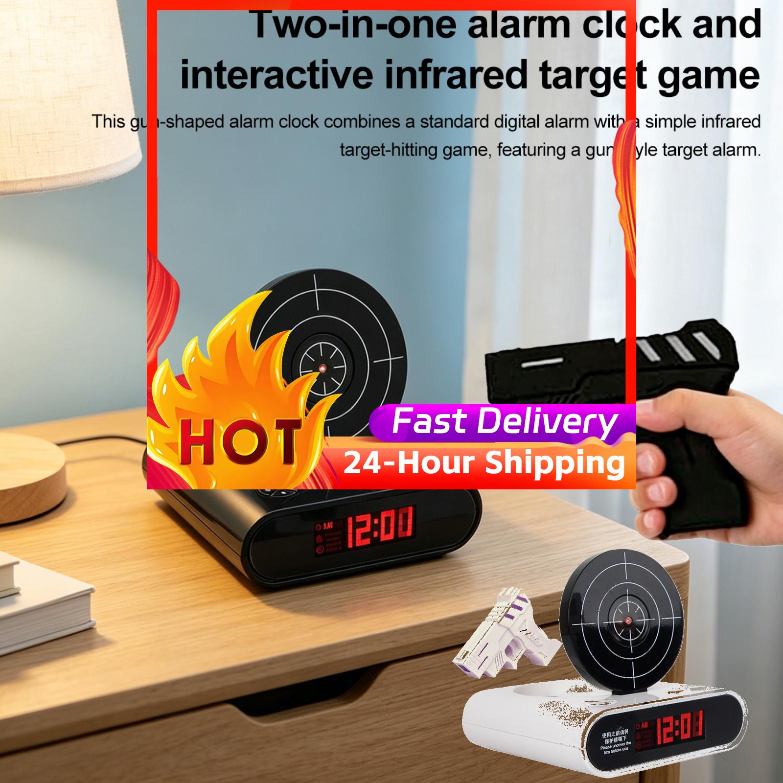 Modern Electronics Gadgets - Horloge de bureau électronique créative, réveil