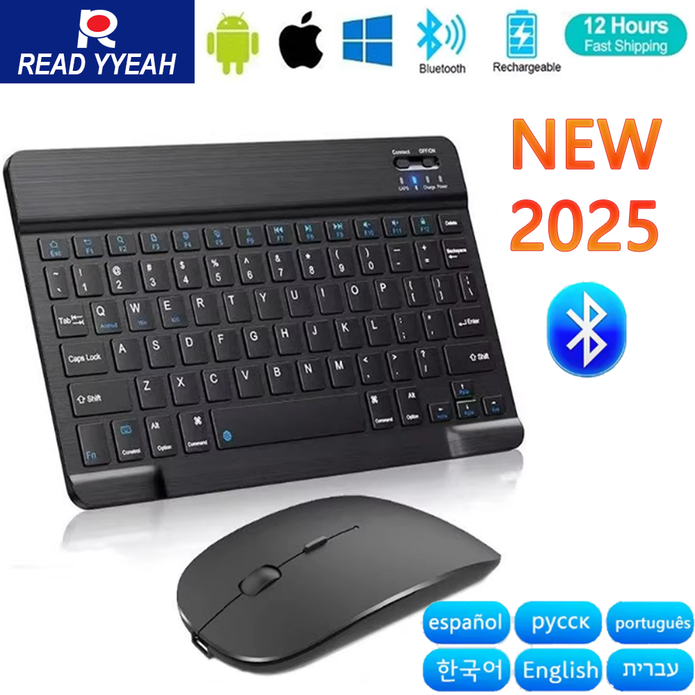 Wireless Keyboard Mini - Nouveau 2025 Bluetooth clavier sans fil