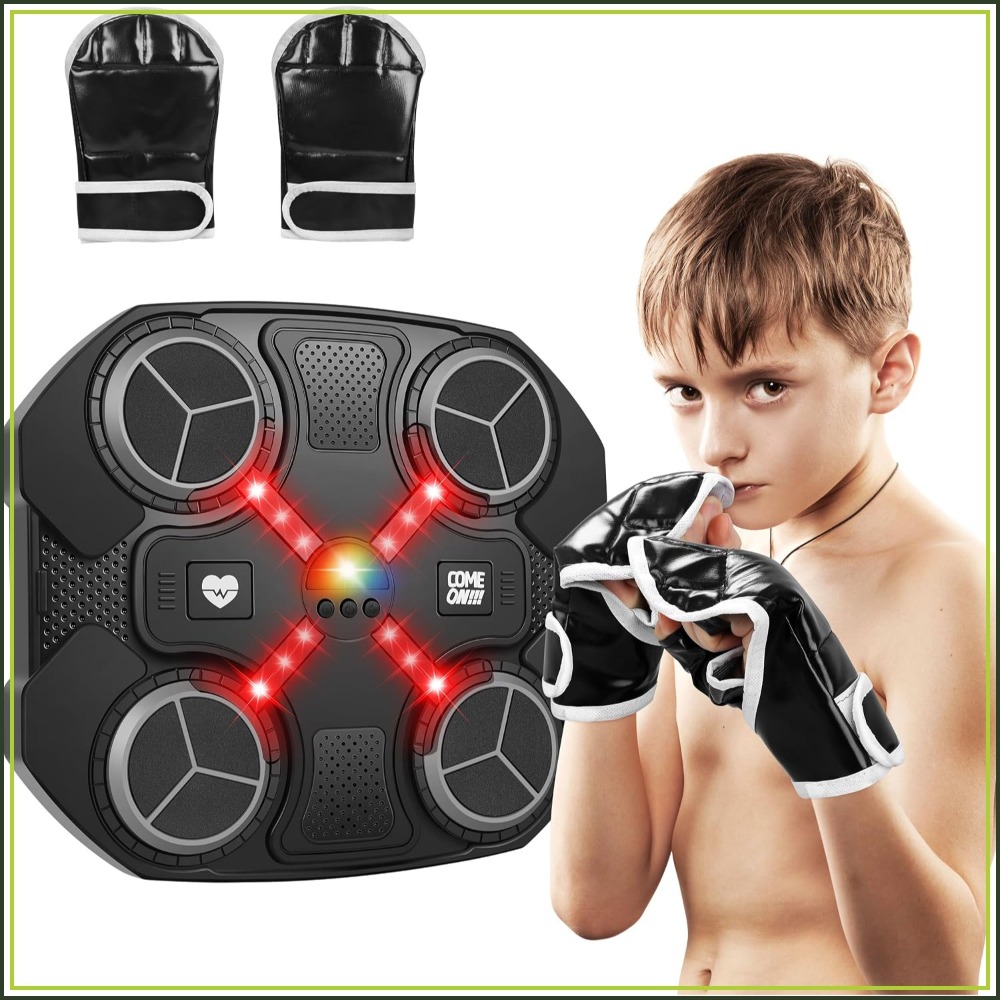 Led Gloves Music - Machine de boxe musicale intelligente avec