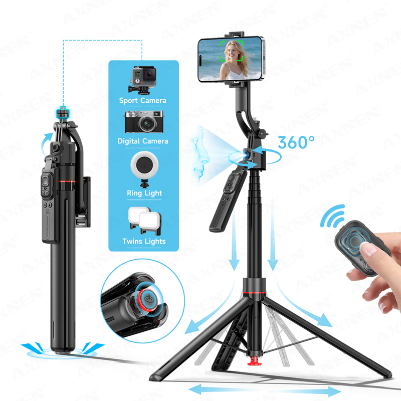 Auto Tracking Tripod - TT07 Stabilisateur de suivi facial IA,