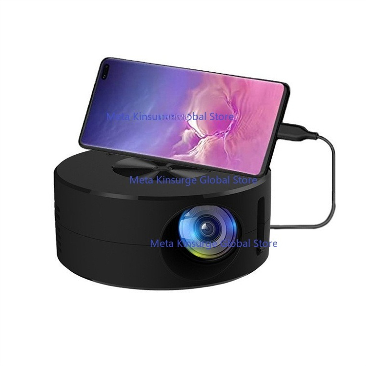 Mini Projector Portable - Projecteur LED pour enfants YT200, filaire,