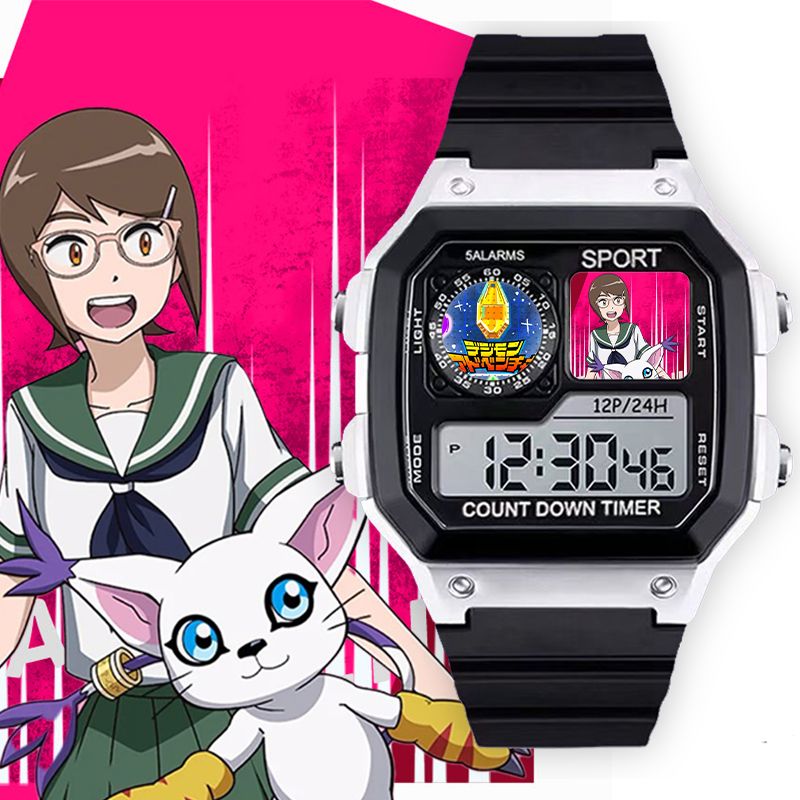 Electronics In Japan - Digimon Adventure Greymon Angewomon Angemon dessin