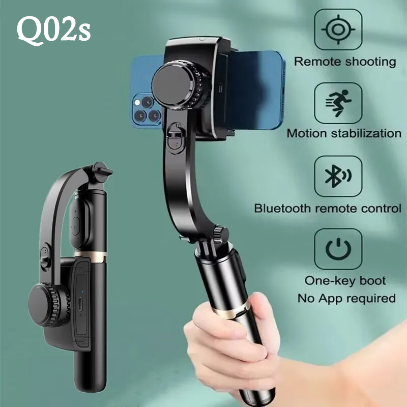 Auto Tracking Tripod - Q02S Bluetooth sans fil Selfie bâton