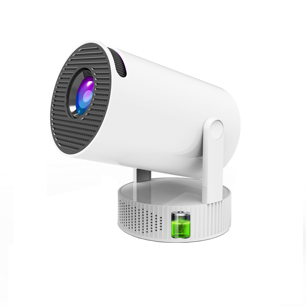 Mini Projector Portable - Mini-projecteur rechargeable HY300 Pro+ 2026 avec