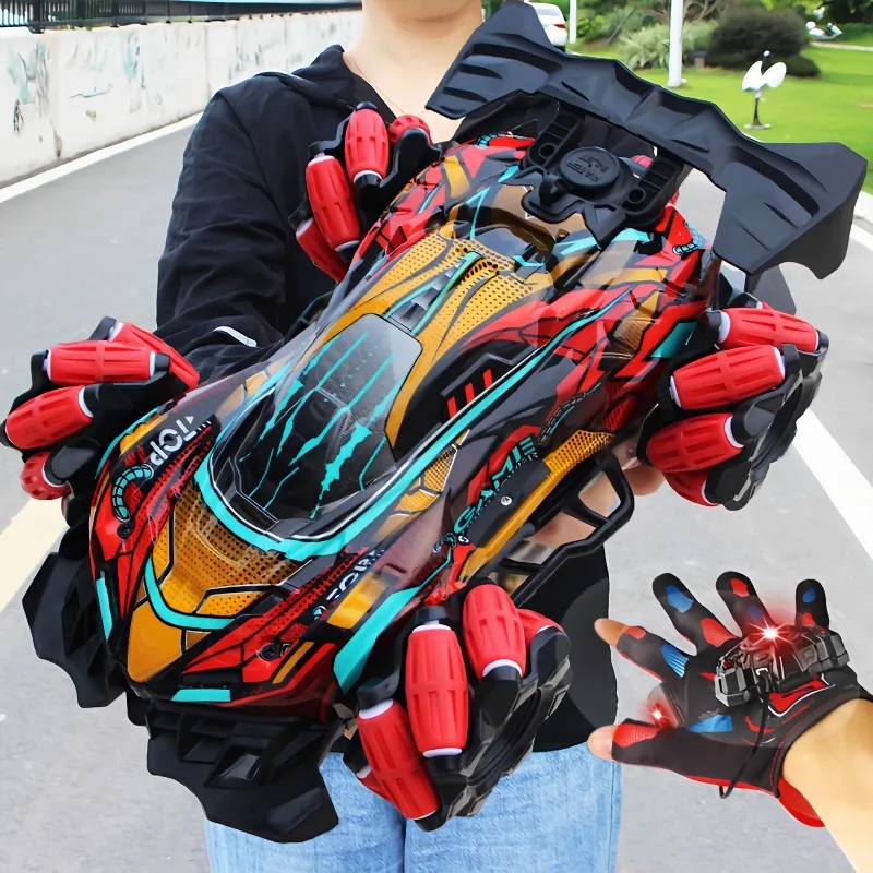 Led Gloves Music - WLtoys 4WD F1 Drift RC Car