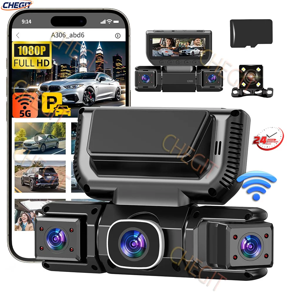 Panoramic Dash Cam 360 - Caméra de recul 360 degrés 4