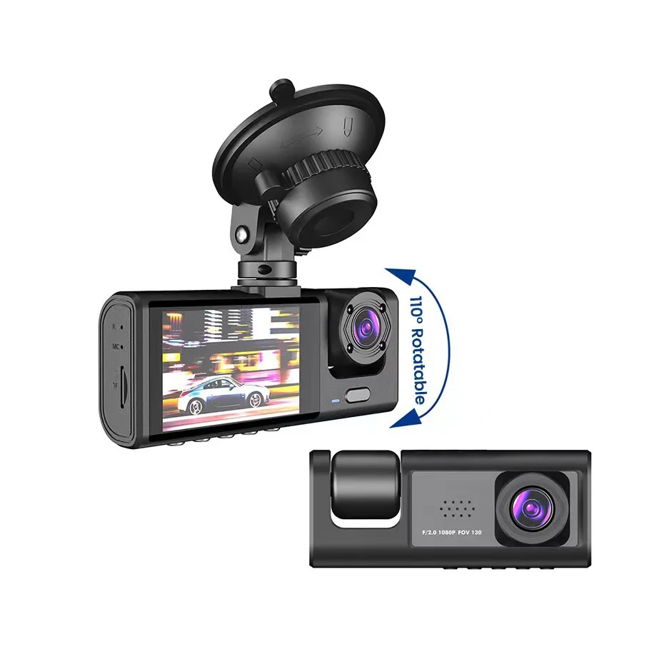 Caméra de tableau de bord DVR  - Panoramic Dash Cam 360 avis et prix
