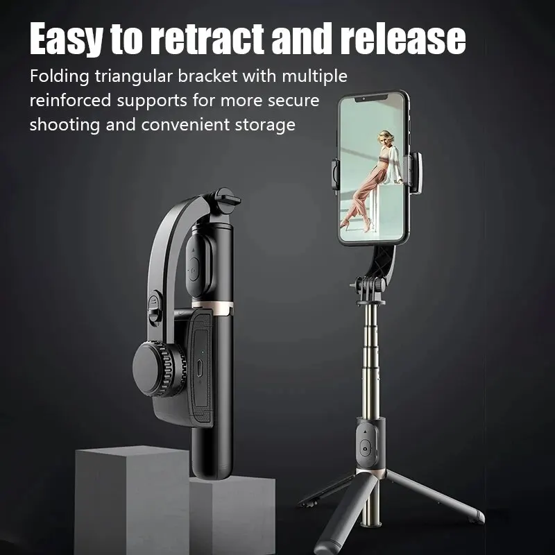 Stabilisateur portable Q08 ave - Auto Tracking Tripod avis et prix