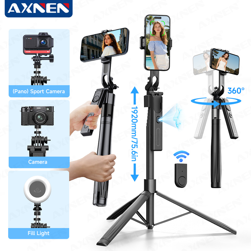 Perche à selfie avec suivi IA, - Auto Tracking Tripod avis et prix