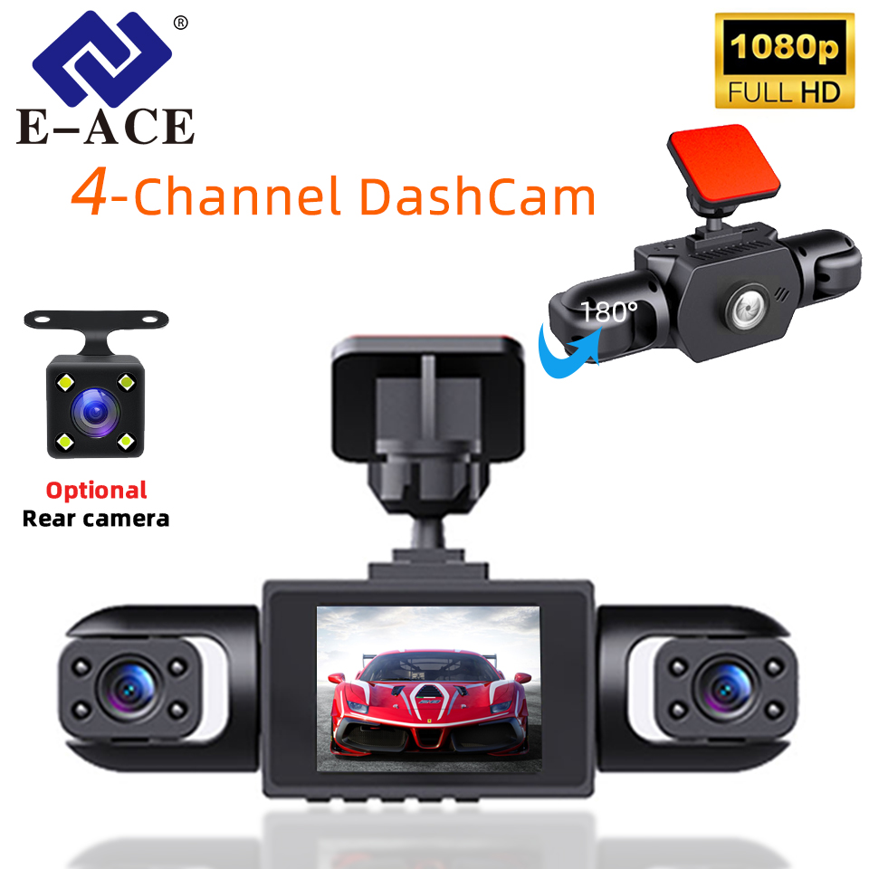 E-ACE 360 °   Caméra embarquée - Panoramic Dash Cam 360 avis et prix