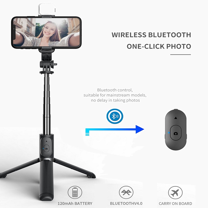 Q02S Bluetooth sans fil Selfie - Auto Tracking Tripod avis et prix