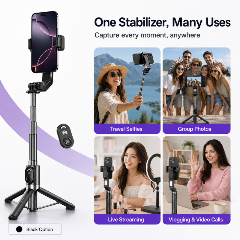 Stabilisateur de téléphone à a - Auto Tracking Tripod avis et prix