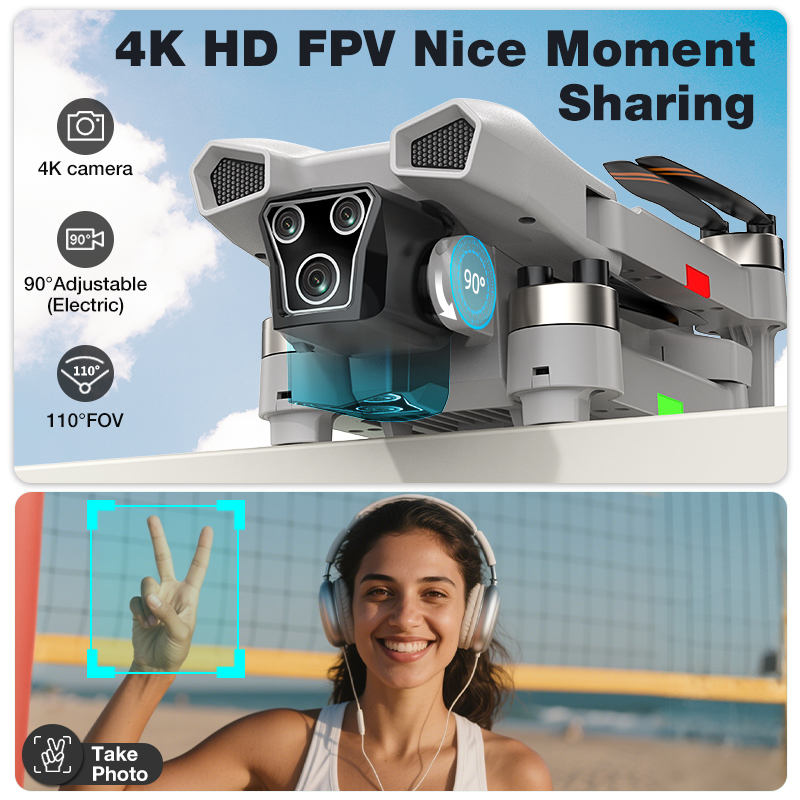 Drone L017 Pro Mini pliable Qu - Electronics And Gadgets H avis et prix