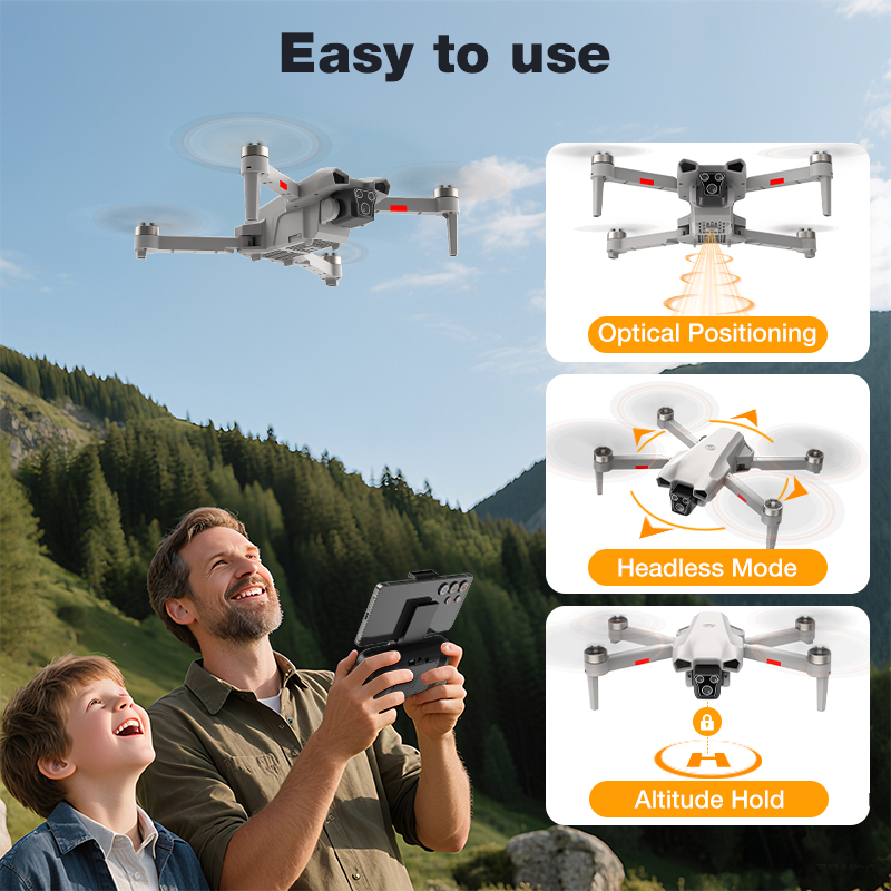 Drone L017 Pro Mini pliable Qu - Electronics And Gadgets H avis et prix