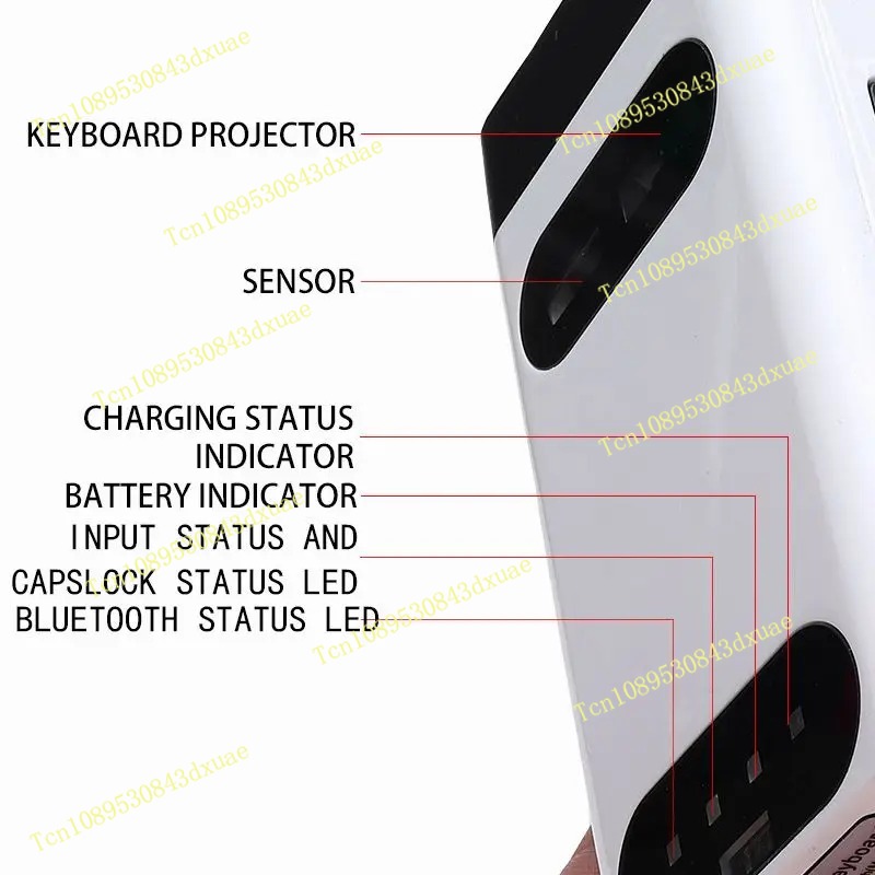 Clavier tactile miniature port - Wireless Keyboard Mini avis et prix