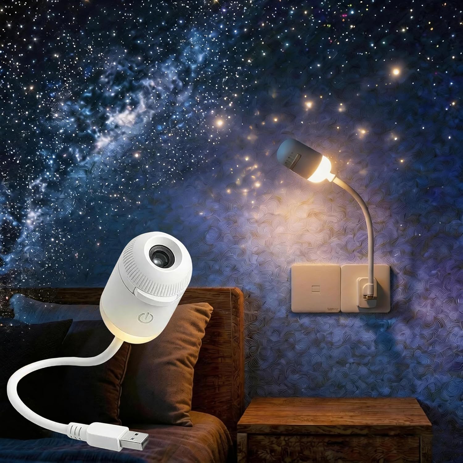 Projecteur de Galaxie 2-en-1,  - Mini Projector Portable avis et prix
