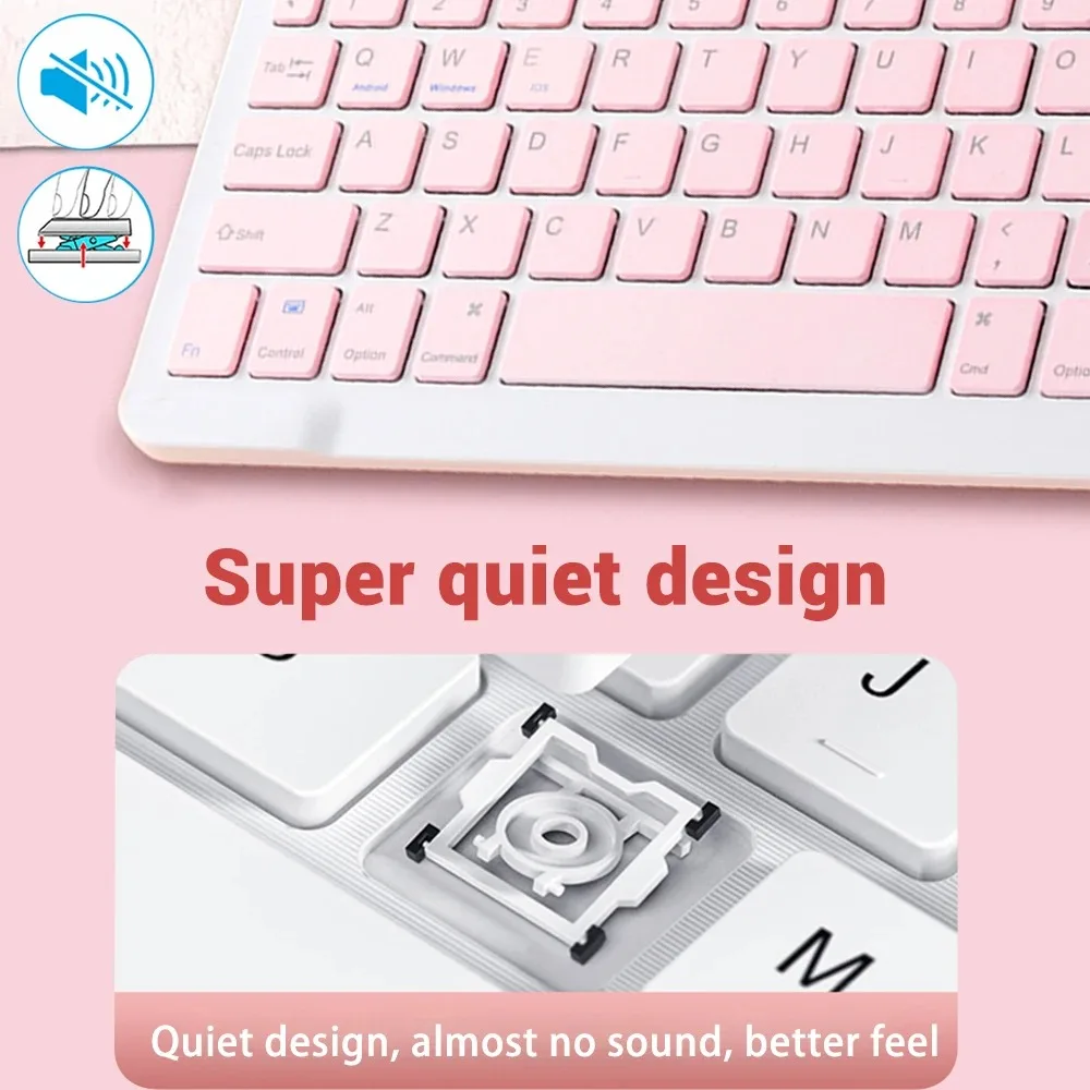Clavier Bluetooth hébreu 10 po - Wireless Keyboard Mini avis et prix