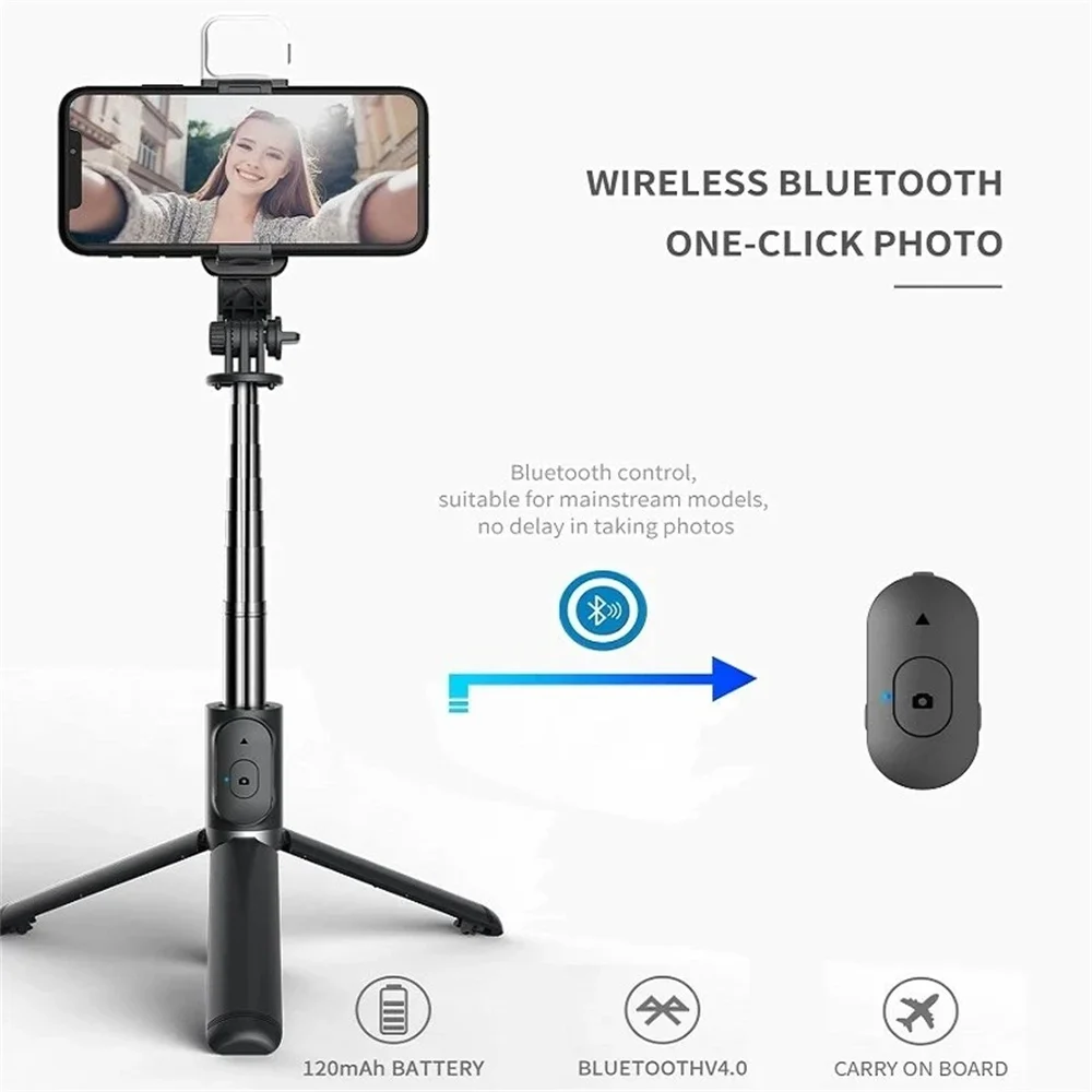 Trépied perche à selfie avec t - Auto Tracking Tripod avis et prix