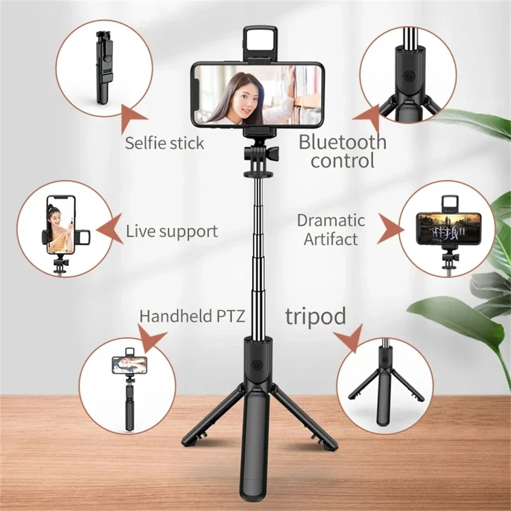 Trépied perche à selfie avec t - Auto Tracking Tripod avis et prix