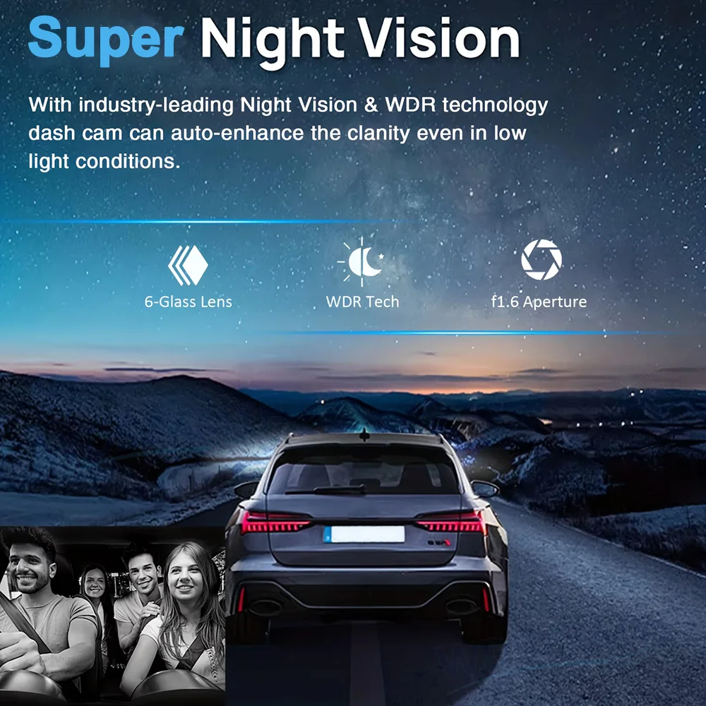HD 1080P 3/4H 360 °   Caméra d - Panoramic Dash Cam 360 avis et prix