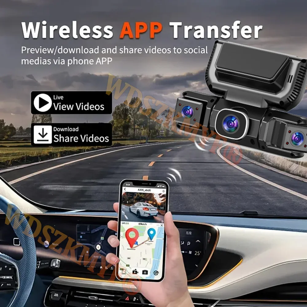 Caméra de recul 360 degrés 4 c - Panoramic Dash Cam 360 avis et prix