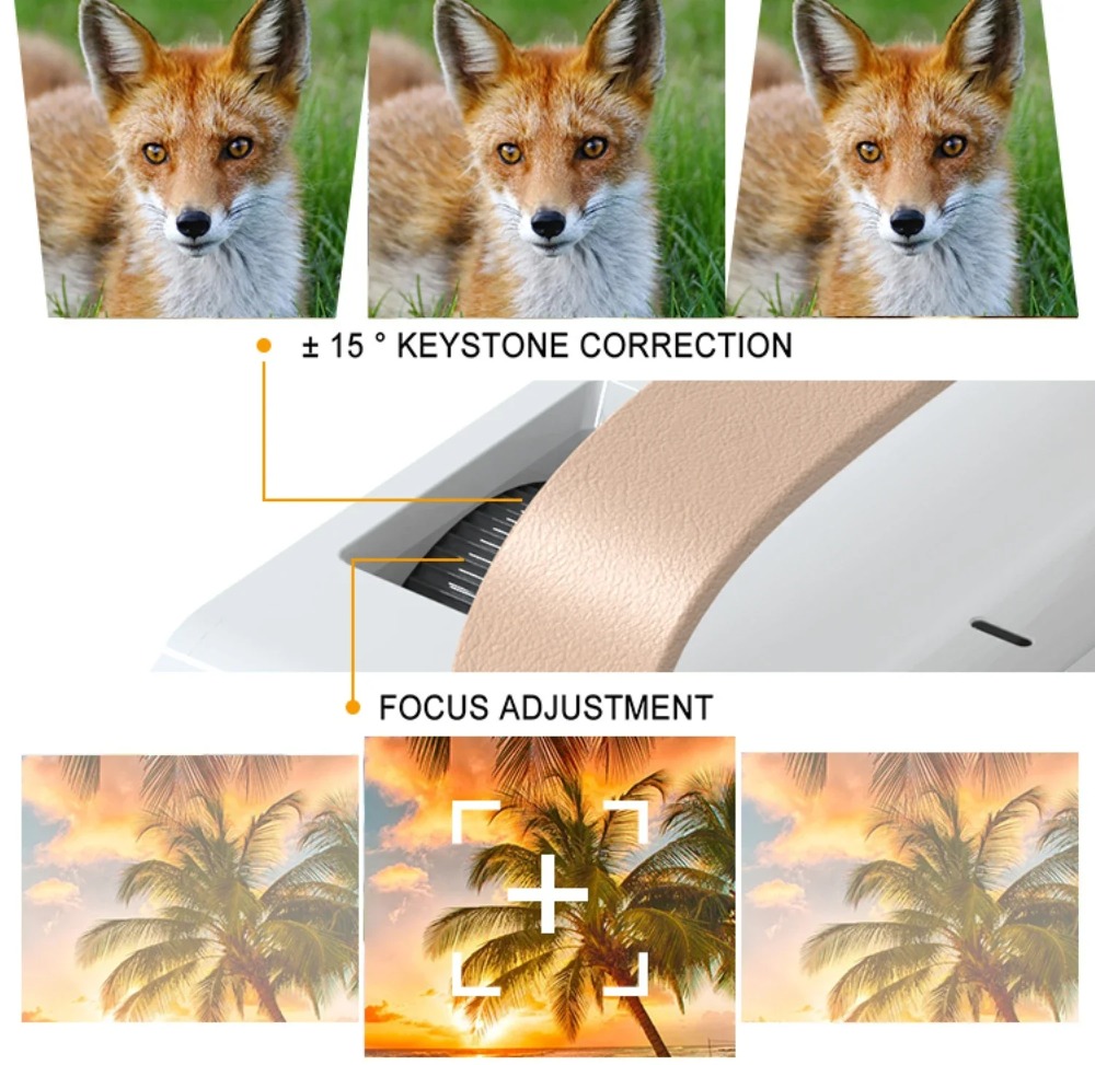 Projecteur intelligent Portabl - Mini Projector Portable avis et prix